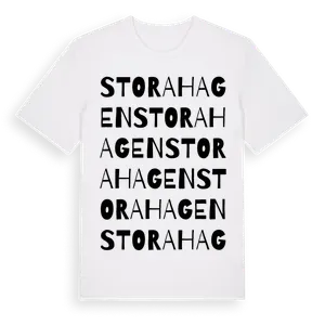 Stora Hagen ordlek t-shirt – ekologisk bomull t-shirt från Pinshirt
