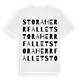 Stora Herrfallet ordlek t-shirt