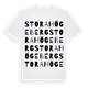 Stora Högeberg ordlek t-shirt