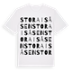 Stora Isåsen ordlek t-shirt