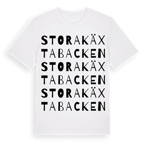 Stora Käxtabacken ordlek t-shirt – ekologisk bomull t-shirt från Pinshirt
