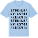 Blue Soul t-shirt med Stora Kråkvik ordlek t-shirt
