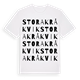 Stora Kråkvik ordlek t-shirt
