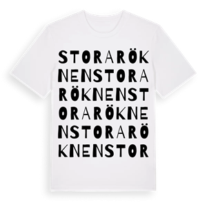 Stora Röknen ordlek t-shirt – ekologisk bomull t-shirt från Pinshirt