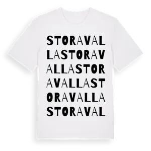 Stora Valla ordlek t-shirt – ekologisk bomull t-shirt från Pinshirt
