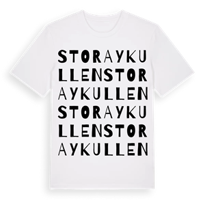 Stora Ykullen ordlek t-shirt – ekologisk bomull t-shirt från Pinshirt