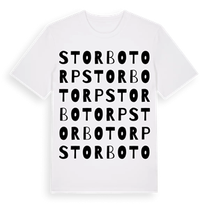 Storbotorp ordlek t-shirt – ekologisk bomull t-shirt från Pinshirt