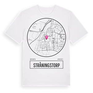 Stråningstorp t-shirt – ekologisk bomull t-shirt från Pinshirt