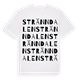Stränndalen ordlek t-shirt