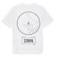 White t-shirt med Stripa t-shirt