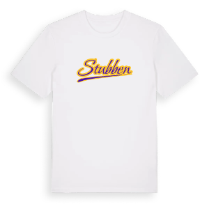 Stubben baseball t-shirt – ekologisk bomull t-shirt från Pinshirt