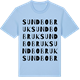 Blue Soul t-shirt med Sundbobruk ordlek t-shirt