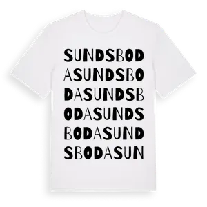 Sundsboda ordlek t-shirt – ekologisk bomull t-shirt från Pinshirt