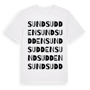 Sundsudden ordlek t-shirt – ekologisk bomull t-shirt från Pinshirt