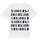 Sunnbo ordlek t-shirt