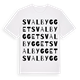 Svalbygget ordlek t-shirt