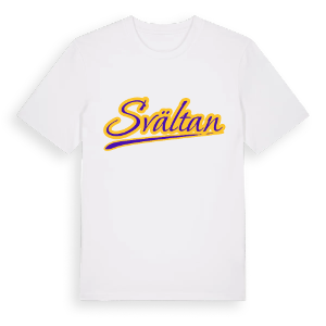 Svältan baseball t-shirt – ekologisk bomull t-shirt från Pinshirt