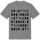 Mid Heather Gray t-shirt med Svartå herrgård ordlek t-shirt