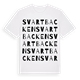 Svartbacken ordlek t-shirt