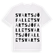 Svartsjöfallet ordlek t-shirt