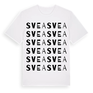 Svea ordlek t-shirt – ekologisk bomull t-shirt från Pinshirt