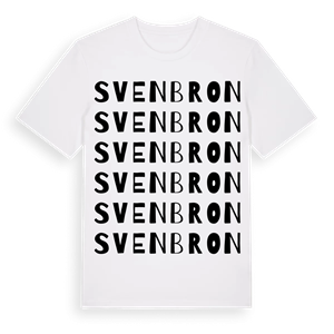 Svenbron ordlek t-shirt – ekologisk bomull t-shirt från Pinshirt