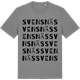 Mid Heather Gray t-shirt med Svensnäs ordlek t-shirt