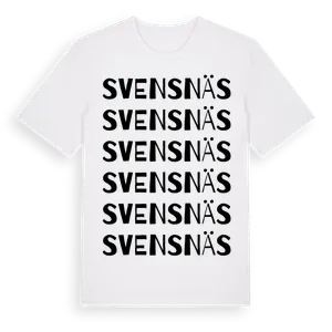 Svensnäs ordlek t-shirt – ekologisk bomull t-shirt från Pinshirt