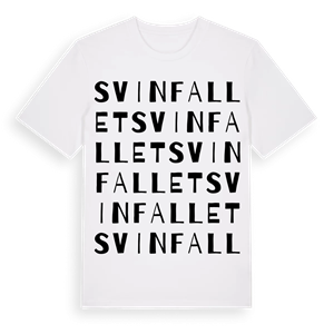 Svinfallet ordlek t-shirt – ekologisk bomull t-shirt från Pinshirt
