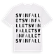 Svinfallet ordlek t-shirt