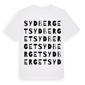 Sydberget ordlek t-shirt – ekologisk bomull t-shirt från Pinshirt