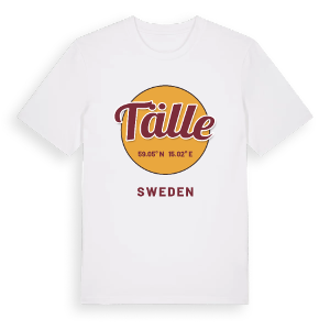 Tälle cirkel t-shirt – ekologisk bomull t-shirt från Pinshirt