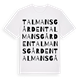 Talmansgården ordlek t-shirt
