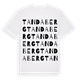 Tandaberg ordlek t-shirt