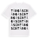 Tångåsen ordlek t-shirt