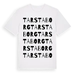 Tarstaborg ordlek t-shirt – ekologisk bomull t-shirt från Pinshirt