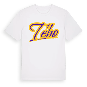 Tebo baseball t-shirt – ekologisk bomull t-shirt från Pinshirt