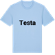 Blue Soul t-shirt med Testa fetstil t-shirt