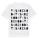 Tisareboda ordlek t-shirt