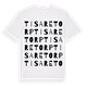 Tisaretorp ordlek t-shirt