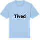 Blue Soul t-shirt med Tived fetstil t-shirt