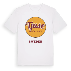 Tjuse cirkel t-shirt – ekologisk bomull t-shirt från Pinshirt