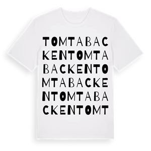 Tomtabacken ordlek t-shirt – ekologisk bomull t-shirt från Pinshirt