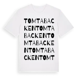 Tomtabacken ordlek t-shirt – ekologisk bomull t-shirt från Pinshirt