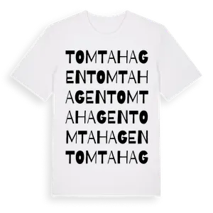 Tomtahagen ordlek t-shirt – ekologisk bomull t-shirt från Pinshirt