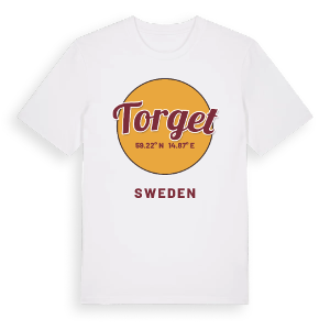 Torget cirkel t-shirt – ekologisk bomull t-shirt från Pinshirt