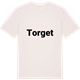 Vintage White t-shirt med Torget fetstil t-shirt