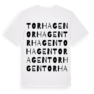 Torhagen ordlek t-shirt – ekologisk bomull t-shirt från Pinshirt