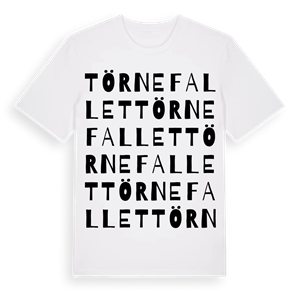 Törnefallet ordlek t-shirt – ekologisk bomull t-shirt från Pinshirt