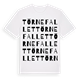 Törnefallet ordlek t-shirt